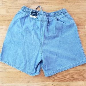 Jean pull-on short